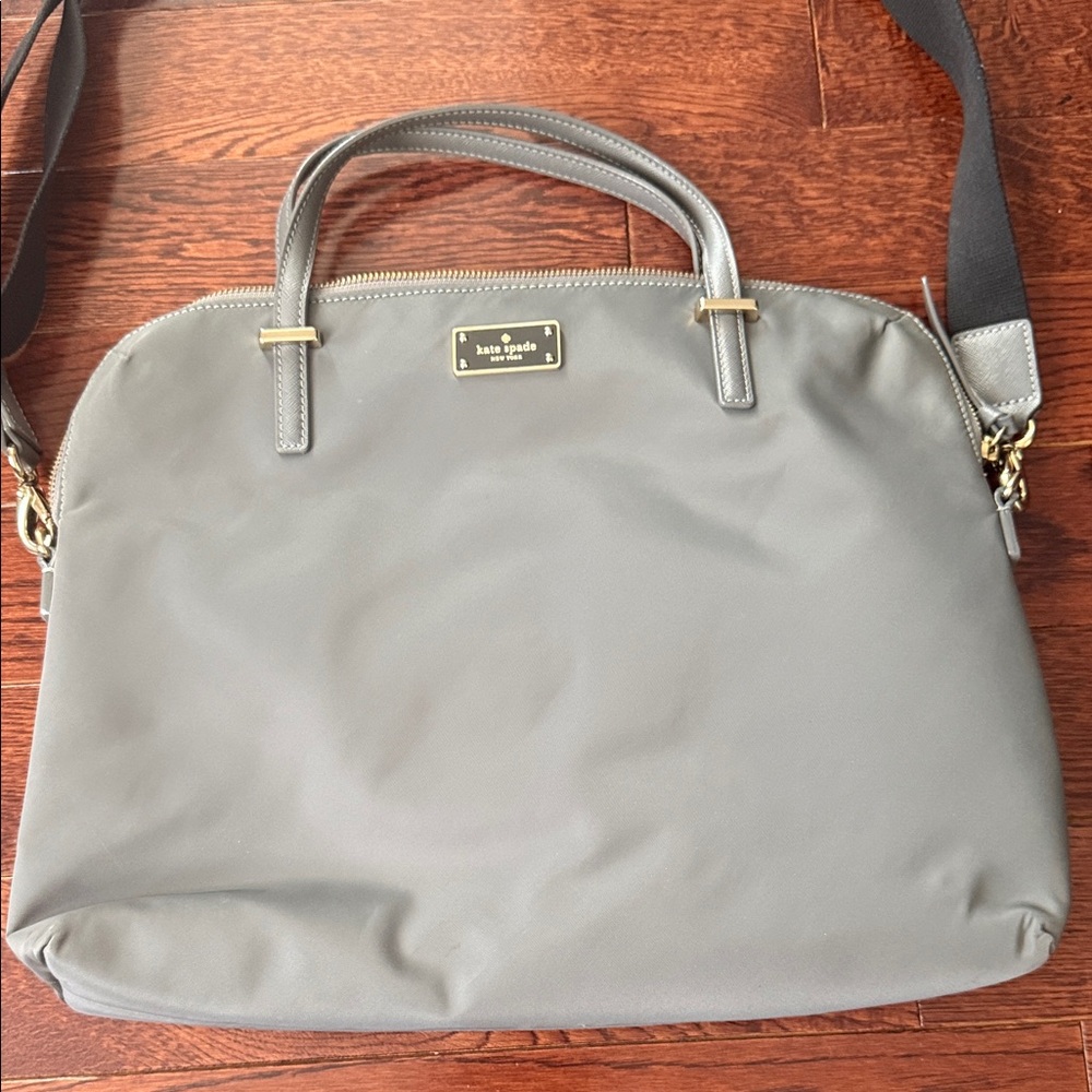 Kate Spade Charcoal Laptop Bag